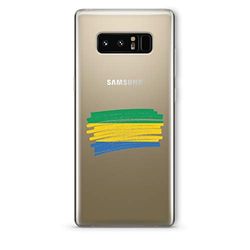 Zokko Beschermhoes voor Samsung Note 8, motief vlag Gabon