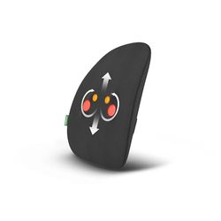 medisana MC 500 massaggiatore schiena senza fili, massaggiatore shiatsu per alleviare il mal di schiena e la tensione, cuscino massaggiante con 2 velocità, particolarmente leggero e silenzioso