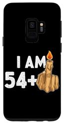 Carcasa para Galaxy S9 54+1 Dedo Medio - 55 Cumpleaños Provocativo