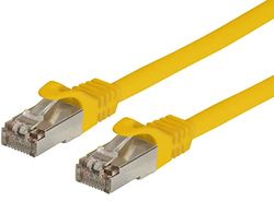 Techly ICOC CCA6F-050-YE - nätverkskabel (5 m, Cat6, F/UTP (FTP), RJ-45, RJ-45, gul)