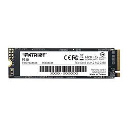 Patriot P310 240GB Interne SSD - NVMe PCIe Gen 3x4 - M.2 2280 - Krachtige Solid State-schijf met hoge prestaties - P310P240GM28