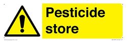 Cartello Pesticide Store, 300 x 100 mm, L31