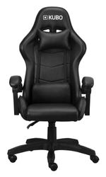 kubo Chaise de Gaming Ergonomique, Nylon, Noir, Taille Unique