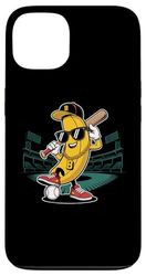 Funny Hiphop Banana Wear Sunglasses Case for iPhone 13