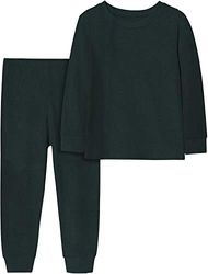 CM-Kid Unisex barn, Pigiami Per Bambini pyjamas-set, verde scuro, 4 år