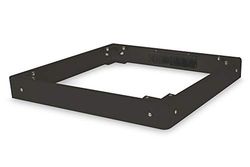 DIGITUS Plinthe pour armoires réseau des séries Varioflex-N, Unique & Dynamic Basic - 100x800x800mm - Empilable - Passage de câbles à l'arrière - Espace de rangement pour surlongueurs de câbles - Noir