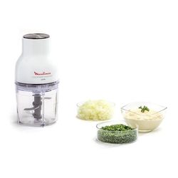 Moulinex Moulinette Essential DJ5201 3-in-1 Chopper, Mixing and Slicing, Pressure Lid System 300 W, Capacity 0.4 L