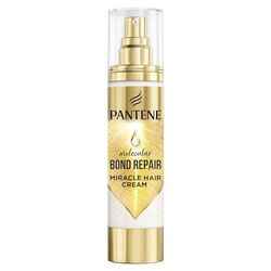 Pantene Molecular Bond Repair Leave In Cream 90ml, Hair Treatment With Pro-V Concentrated Formula For All Types Of Damaged Hair, Nourishes, Strenghtens And Soften Hair, Repairs Split Ends