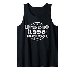 Birthday Vintage 1998 Decorazione classica vintage originale Canotta