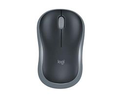 Watio Wave Souris - sans Fil, Optique, Connexion USB, Design Ergonomique, légère, autonomie de Batterie prolongée, Couleur Noire. *