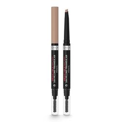 L'Oréal Paris ögonbrynspenna med utdragbar triangulär spets för definierade och naturliga ögonbryn, infaillible brows 24h brow filling triangulär pencil, nr 5.23 Auburn