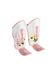 Sport Masters Masters MJE Shin Guards-NS-Art-Pink Jr. 1101708-PINK-XS scheenbeschermers, jeugd, uniseks, roze, eenheidsmaat