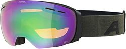 ALPINA Unisexe - Adulte, GRANBY Q-LITE Lunettes de Ski, black-olive matt, One Size