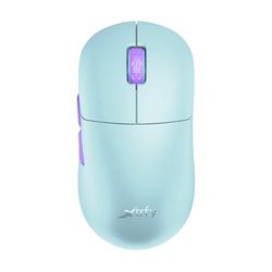 Xtrfy M8 Wireless, Ultra-Light Gaming Mouse, Optimised for esports, 2.4 GHz RF, Extremely Low Front for Greater Precision, Rechargeable, Frosty Mint