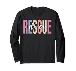 Rescue Diver Immersioni subacquee Rescue Diver Maglia a Manica