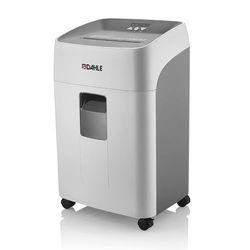 Dahle Deskside 504P - Distruggidocumenti ad alte prestazioni, 40 l, livello di sicurezza P-5, resistenti rulli in acciaio composito, senza olio e manutenzione, 13-15 fogli