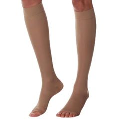 Scudotex Media Corta Microfibre K2 Punta Abierta Color Beige Talla 6-1 unidad