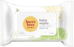Baby Bee Wipes by Burts Bees for Kids - 72 Count Wipes
