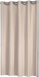 SEALSKIN Coloris Tenda da Doccia, Poliestere, Ecru, 180 x 200 cm