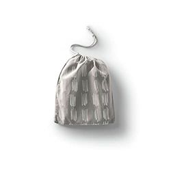 Bonamaison Printed Cotton Produce Bag with Drawstring, Reusable Grocery Bag, Biodegradable Eco-Friendly Bags, Travel Pouch, Sachet Bags, Shopping Bag, Eco Friendly, Foldable, Size: 12x15 Cm