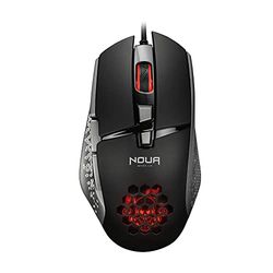 Noua Roka Mouse Gaming RGB con cavo USB, Sensore Ottico Instant 704 fino a 7200 DPI [4 Livelli Regolabili], Mouse da Gioco 8 Pulsanti e Illuminazione a LED con 4 Colori per PC Computer Notebook