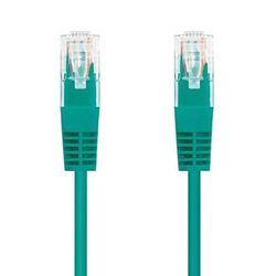 Cat.6 AWG24 UTP-netwerkkabel, 25 cm, groen, ideaal voor snelle internetverbindingen en lokale netwerkoptimalisatie.