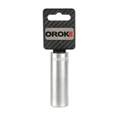 Turbocar OROK - Buje para acceso difícil métrico 1/2-19 mm, acero cromo vanadio resistente - Herramienta esencial para mecánicos - Diámetro: 19 mm - Bujes de acceso difícil métricos 1/2 19 mm