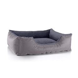 BedDog TEDDY Cuccia per cani L - Cuscino - Divano - Copertina Rimovibile e Lavabile, Cani Medio-Piccola