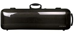 GEWA Idea 1.8 Violin Case Black / Black Carbon with Additional Side Handle Made in Germany