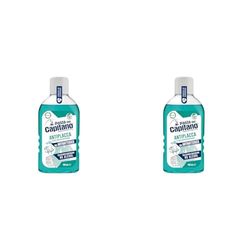 Pasta del Capitano, Collutorio Antiplacca, Collutorio Quotidiano Senza Alcool, Esercita un'Efficace Azione Antiplacca, Con Antibatterico, 100% Made in Italy, Flacone da 400 ml (Confezione da 2)