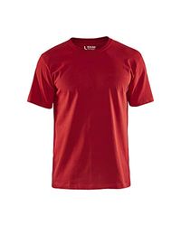 T-shirt, confezione da 10, XL, Colore: rosso