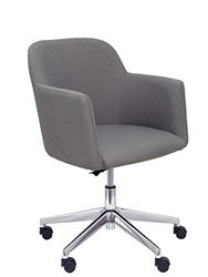 Fauteuil Zorio gestoffeerd tijdperk grijs