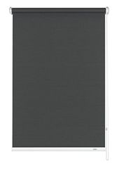 GARDINIA Estore de rolo de tração lateral para janelas, opaca, translúcida, proteção da privacidade, proteção contra o brilho, montagem com broca, cinzento, 52 x 180 cm (largura x altura)