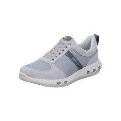 ARA Women's Jumper Sneaker, Nebbia Aqua Silver, 3.5 UK