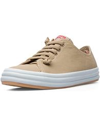 CAMPER Hoops-K200604 Sneakers voor dames, medium beige, 35 EU, medium beige, 35 EU