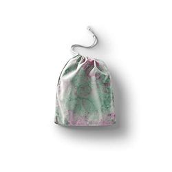 Bonamaison Impreso Algodón Bolsas con Cordón, Bolsa con Cordel para el Hogar y el Almacenamiento de Verduras, Bolso de Compras, Plegable, Ecologica, Reutilizables, Tamaño: 40x50 Cm