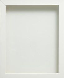 Frame Company Connolly Range White Wooden Picture Photo Frame, 16x12 inch *Choice of Sizes* Fitted with Real Glass