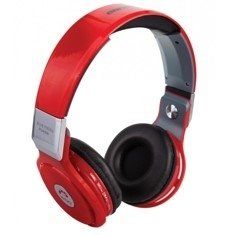 WOO 31038 słuchawki Bluetooth z odtwarzaczem MP3, czerwone