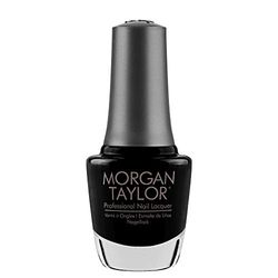 Morgan Taylor Nail Polish, Black Shadow