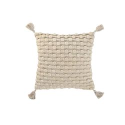 COJIN ALGODON YUTE 45X45 922 GR, HECHO A MANO