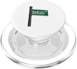 DeKalb Ave Brooklyn Street Sign Regalo para hombres, mujeres y niños PopSockets PopGrip para MagSafe