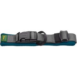 HUNTER Collare Maldon, colore petrolio, rete traspirante, nylon resistente, silenzioso e anallergico, con alleggerimento della trazione, etichetta indirizzo integrata, particolarmente leggera, taglia