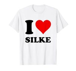 Me encanta Silke Camiseta