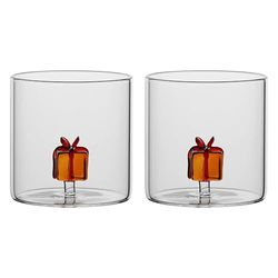 THUN - Set of 2 Glasses with Christmas Surprises Gift