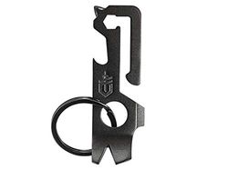 Gerber Porte-clés Mullet multi-outils avec mini levier, décapsuleur et dénudeur, équipement à transporter partout, noir