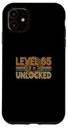 Sats 65 65th birthday level unlocked still hodling bitcoin Case for iPhone 11