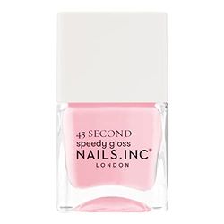 Nails.INC 45 Second Speedy Gloss Ladbroke Grove Grooving 14ml, Pink Nail Polish