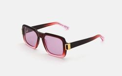 MARNI Mixte Zamalek Faded Burgundy Lunettes de Soleil, Multicolore, Taille Unique