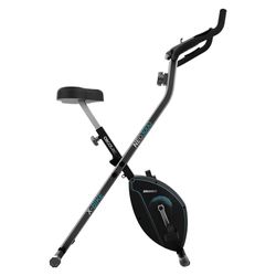 Cecotec Drumfit X-Bike 3000 Neo hometrainer, inklapbaar, met vliegwiel, 3 kg, lcd-display, variabele magneetweerstand, comfortzadel en handgrepen, tablethouder en wielen