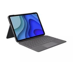 Logitech Folio Touch iPad-toetsenbordcase met trackpad en Smart Connector voor iPad Pro 11 inch (Modellen: A1980/A2013/A1934/A1979/A228/A2233), Pan Nordic QWERTY indeling - Grafiet